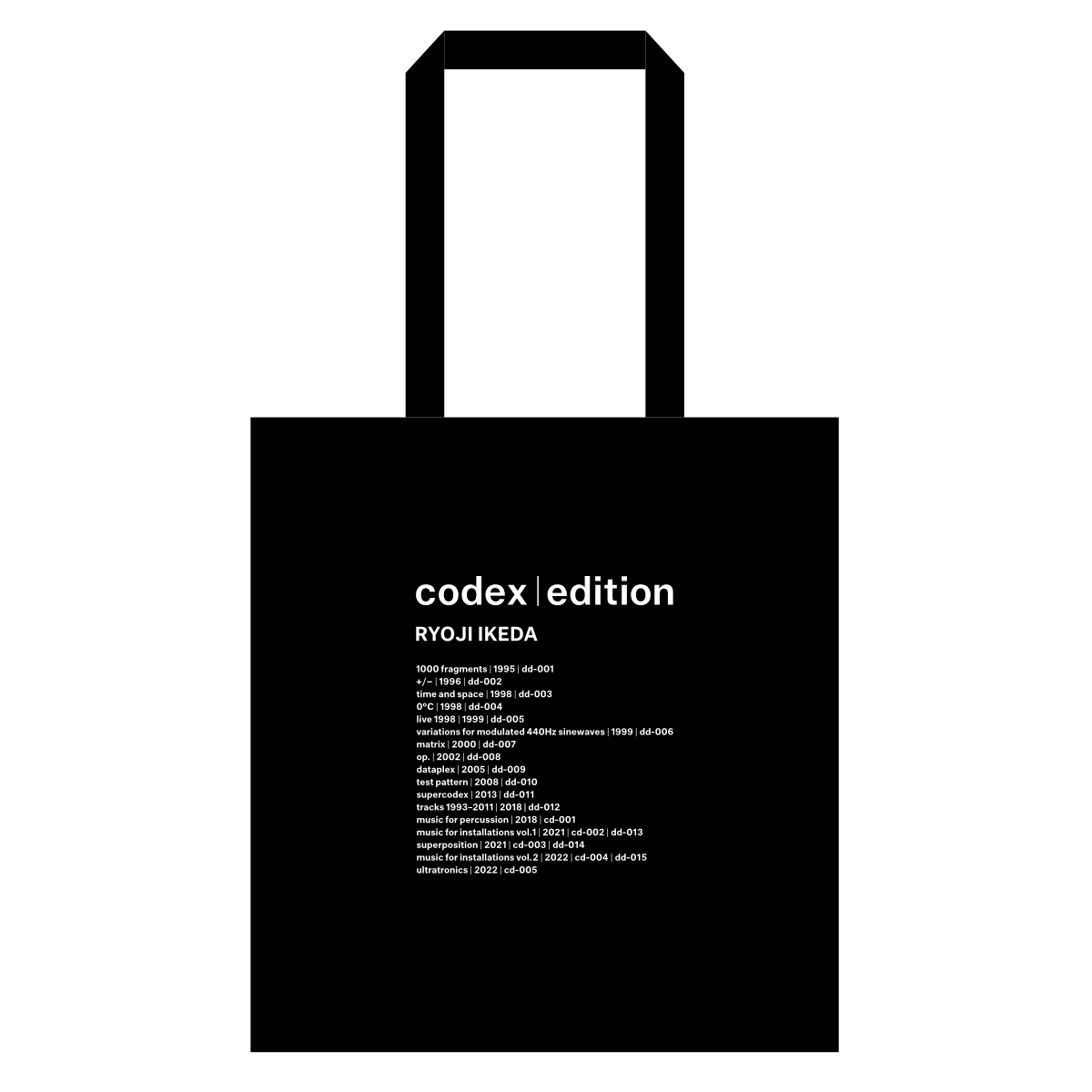 codex | edition [tote bag]